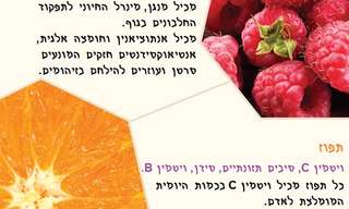 שייק טעים ובריא של מזונות על