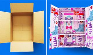 29 שימושים יצירתיים בקופסאות קרטון