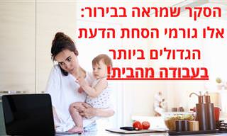 תוצאות סקר חושפות: כך משפיע עלינו המעבר לעבודה מהבית