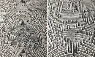 18 יצירות מורכבות בעט ודיו של בנג'מין סק