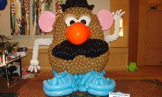 אמנות מדהימה מבלונים