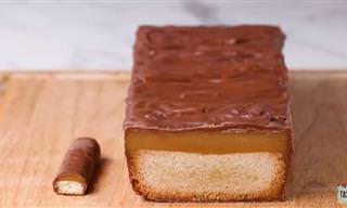 עוגת טוויקס: חטיף קרמל ענק עם טעם ומרקם מפנקים