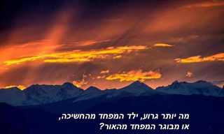 ציטוטים נפלאים על אור!
