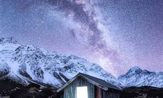 צילומים עוצרי נשימה של שמי ניו זילנד בלילות החורף
