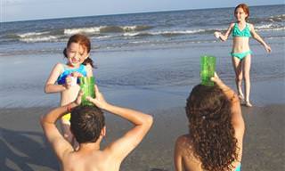 14 משחקים נהדרים לכל המשפחה שכיף לשחק בים ובבריכה