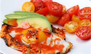 ביצה בקן עם בטטה - ארוחת בוקר טעימה ומזינה!