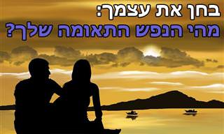 מבחן האישיות הזה יחשוף פרטים מפתיעים עליכם ועל הנפש התאומה שלכם...