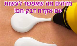 30 טיפים וטריקים לשימוש בדבק חם
