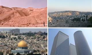 מפת טיולים אינטראקטיבית ב-17 ערים בישראל