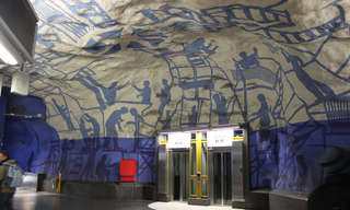 תחנות הרכבת התחתית היפות בעולם