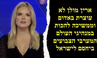 מגישת החדשות ארין מולן במסר לעולם אחרי חיסול סינוואר