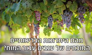 מהם היתרונות הבריאותיים המוכחים של ענבים עבור המוח?