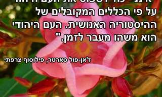 ציטוטים מבריקים על נצחיות היהודים