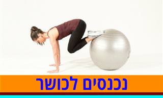אוסף כתבות ומדריכים לתרגילי כושר יעילים לכל הגוף