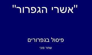 פיסול בגפרורים - אמנות כחול לבן!