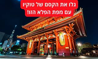 מפה אינטראקטיבית של טוקיו