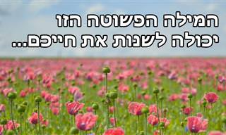 המילה הפשוטה שעליכם לומר כדי להתמודד עם משברים