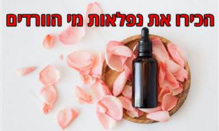 9 יתרונות בריאותיים ושימושים נהדרים למי ורדים שכדאי להכיר