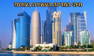 מפה אינטראקטיבית של המדינות העשירות בעולם לשנת 2020