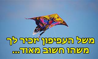 האבא, הבן והעפיפון - סיפור קצר ומרגש