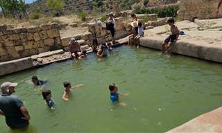 עין חניה – בריכה טבעית ואתר ארכיאולוגי שמושלם למשפחות