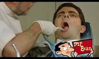 מיסטר בין אצל רופא השיניים