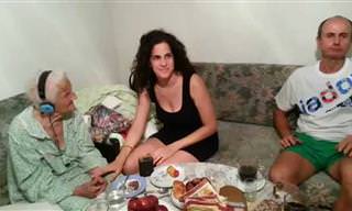 הפתעה מיוחדת לסבתא - שיר מקסים ביידיש!