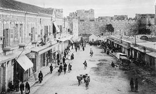 20 תמונות נדירות מסוף תקופת השלטון העות'מאני בירושלים
