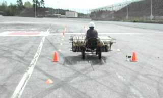 מכונית שנוסעת על מנטוס וקולה