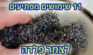11 שימושים מפתיעים לצמר פלדה