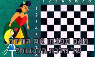 חידת הצורות של מלכת הלבבות - אתגר מוחי נהדר!