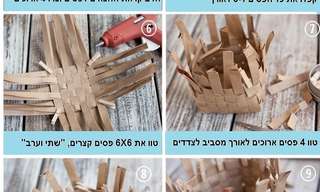 מדריך להכנת טנא ממוחזר לחג השבועות